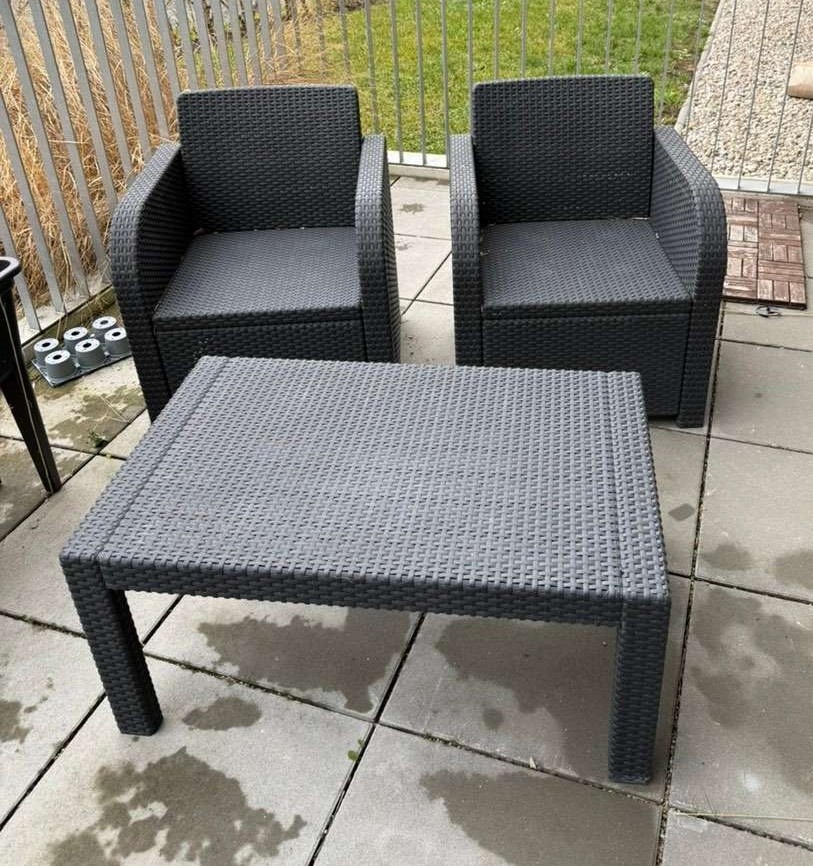 Zahradní ratanová sestava - 2