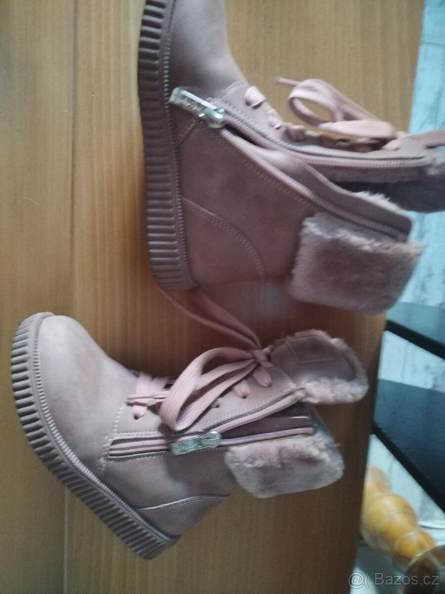 Zimní boty Protetika KAJA Pink, vel. 27 - 2
