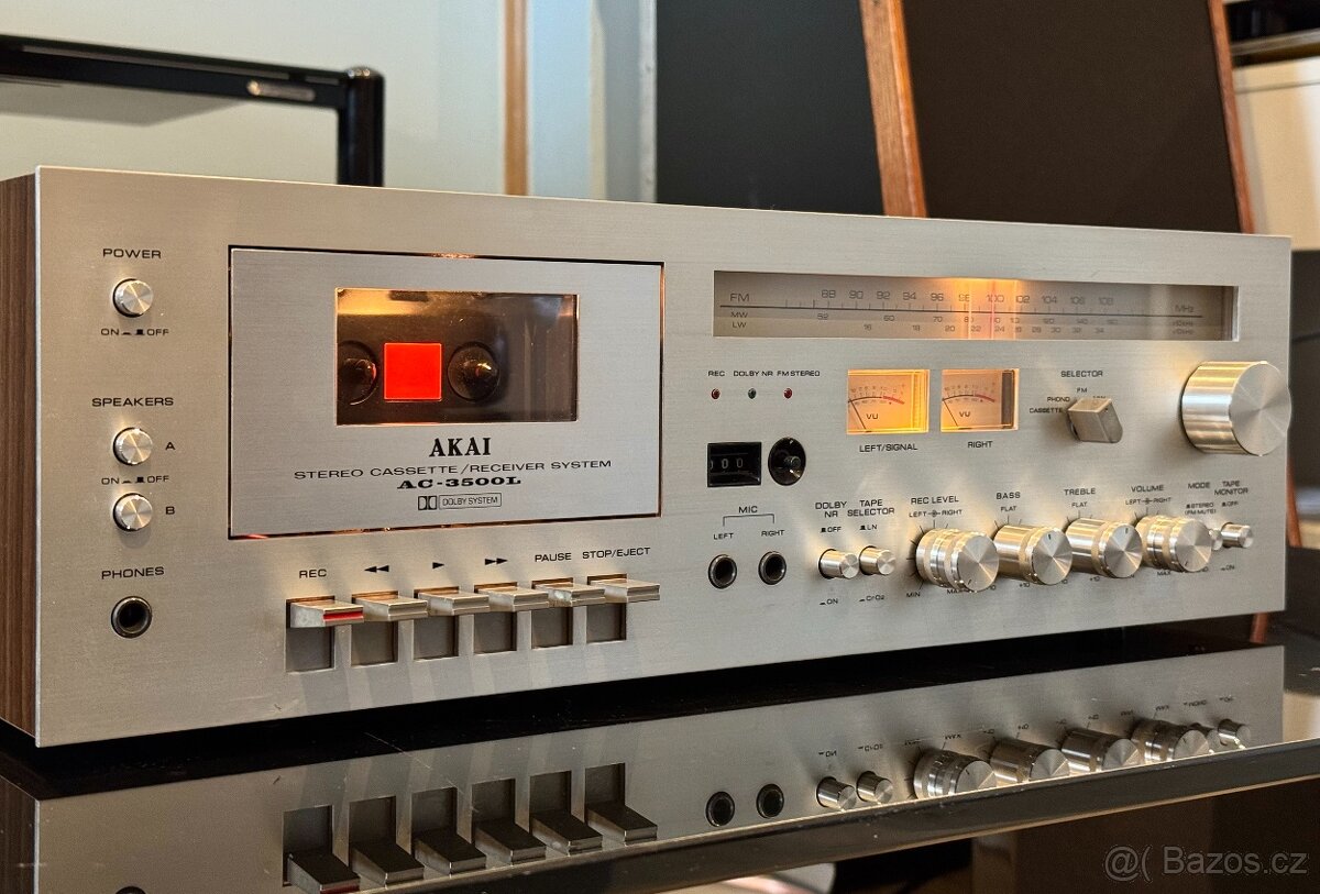 Akai AC-3500L kazetový receiver - 2