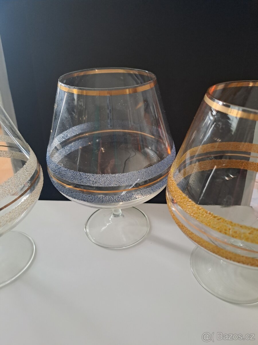 Skleněné poháry - 2
