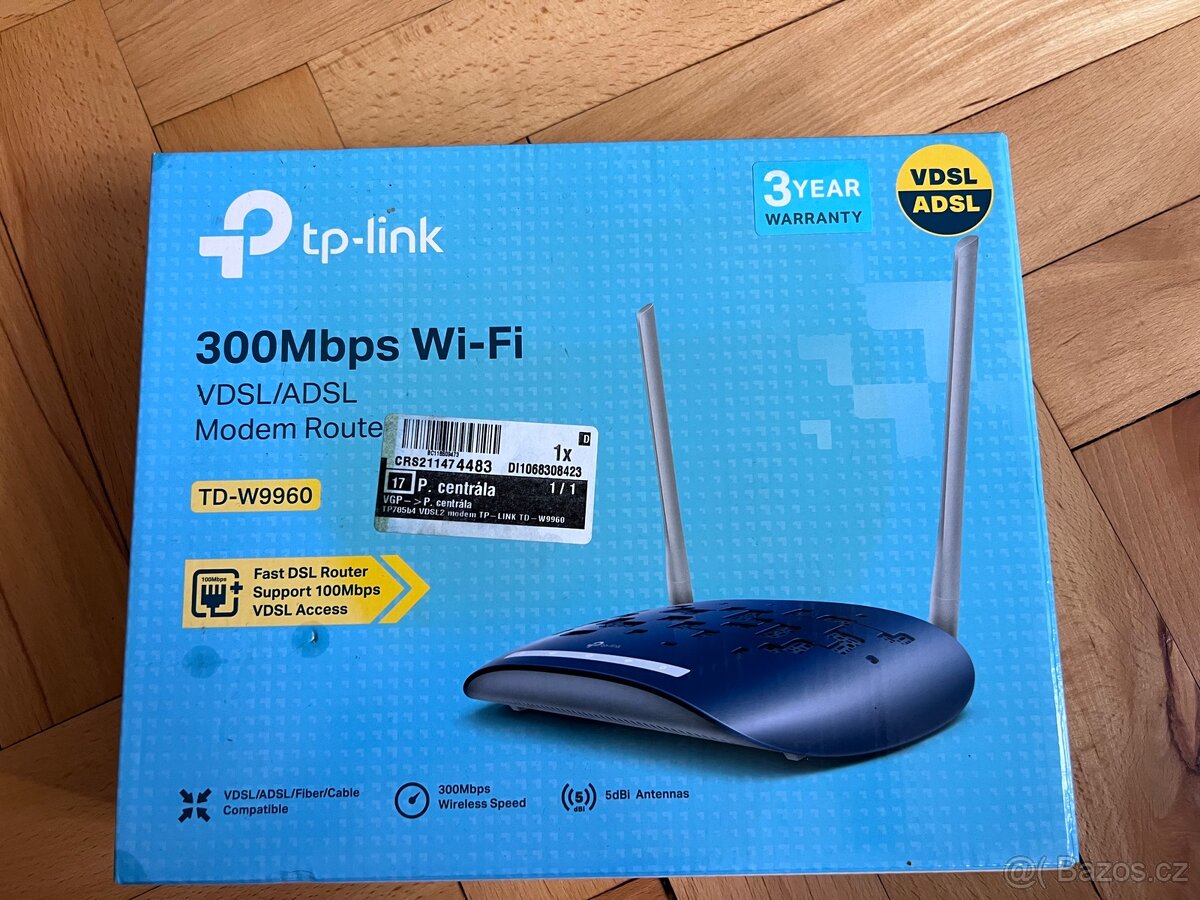 Modem/Router TP-Link TD-W9960 – VDSL/ADSL - 2