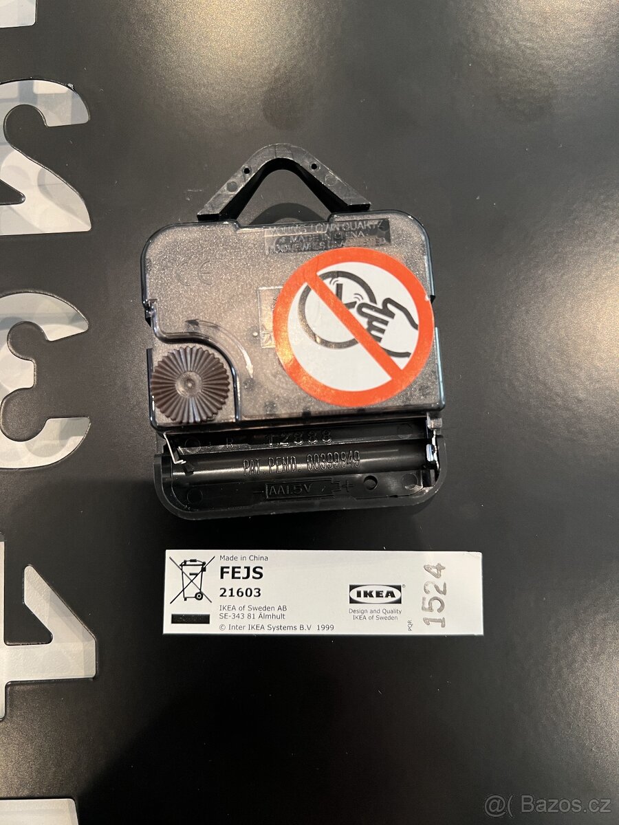 Vintage nástěnné hodiny IKEA FEJS (1999) - 2