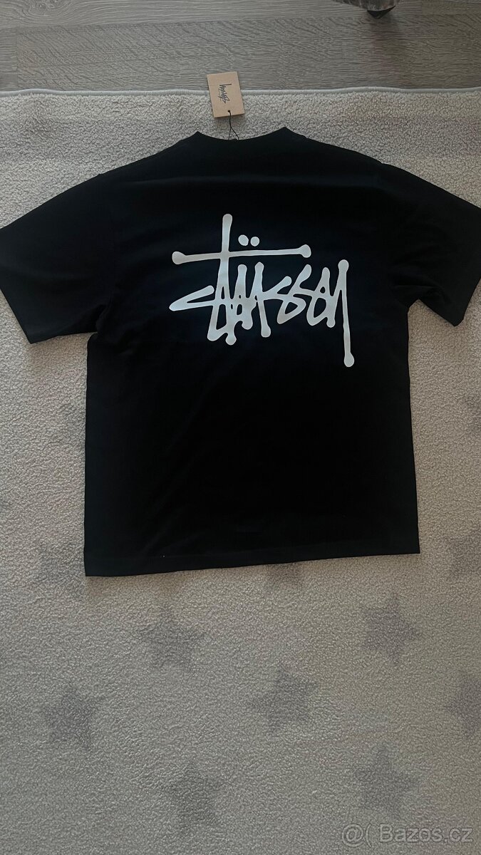 Stüssy tričko černé - 2