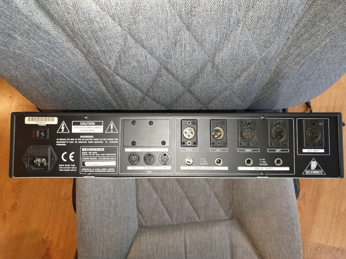 Analyzér - Behringer DSP 8000 - 2