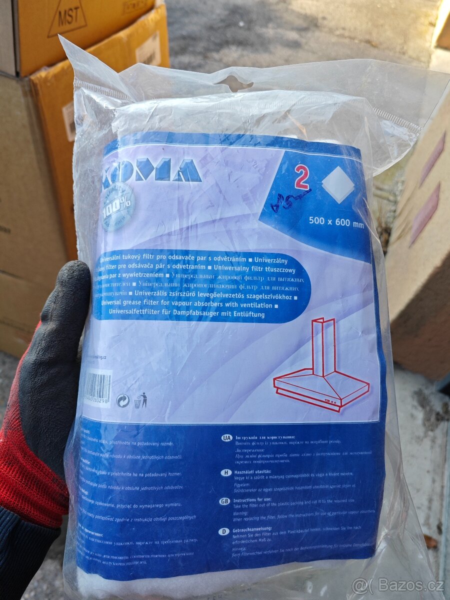 Uhlíkové filtry + klasické - 2