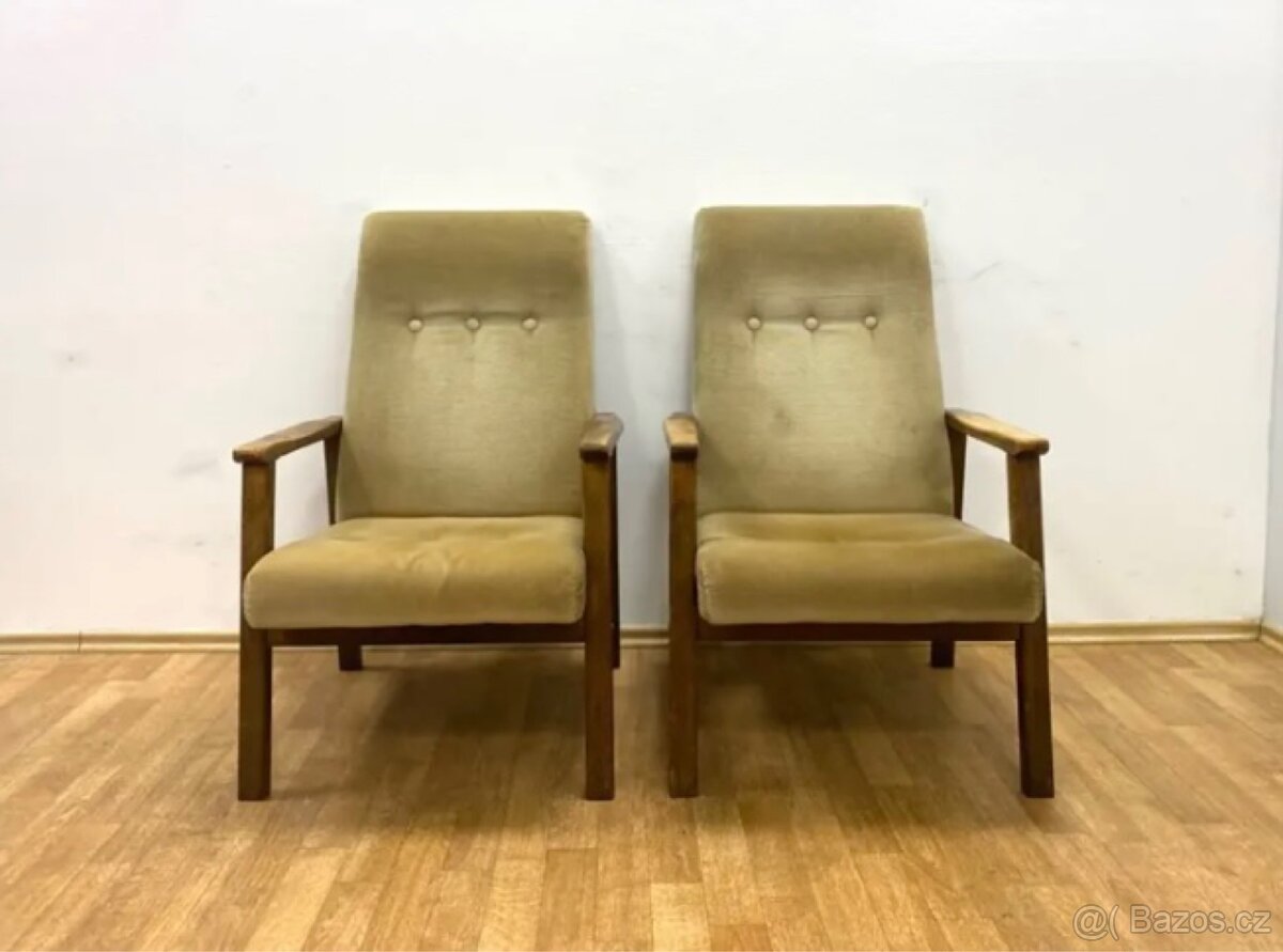 Retro křesla 60. léta - 2