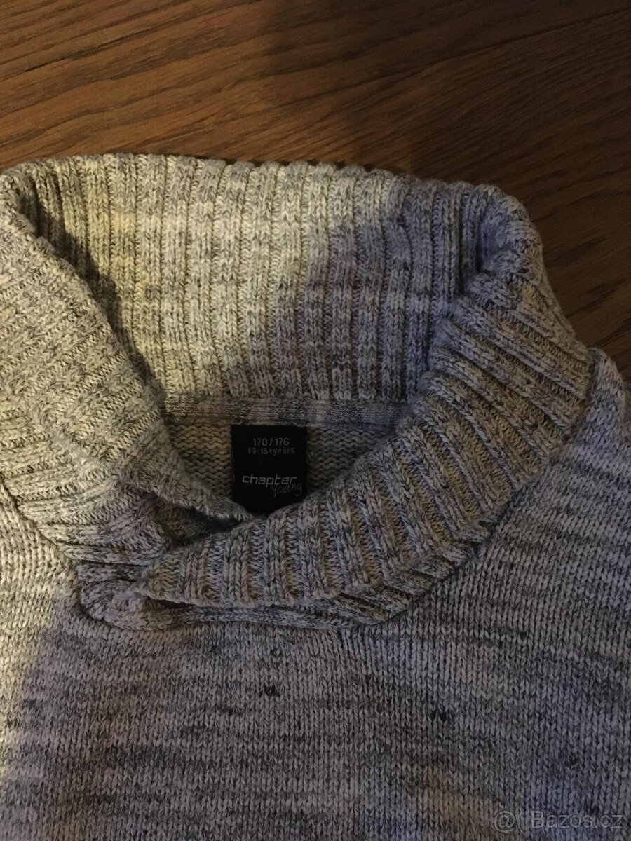 Krásný chlapecký svetr 170/176 - 2