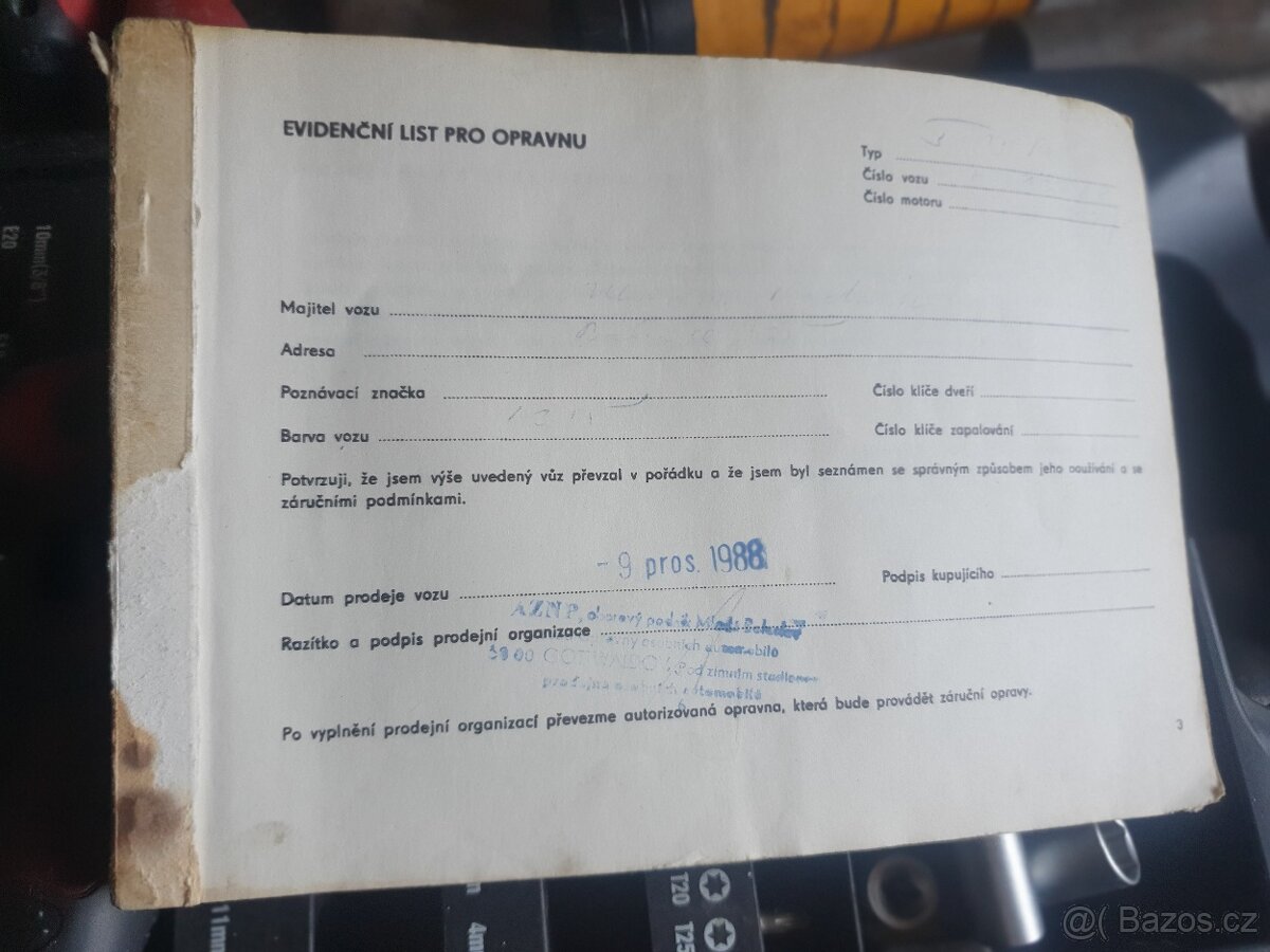 Skoda Rapid navod k udrzbe - 2