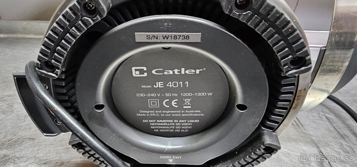 Odšťavňovač CATLER JE 4011 s extraktorem pyré - 2
