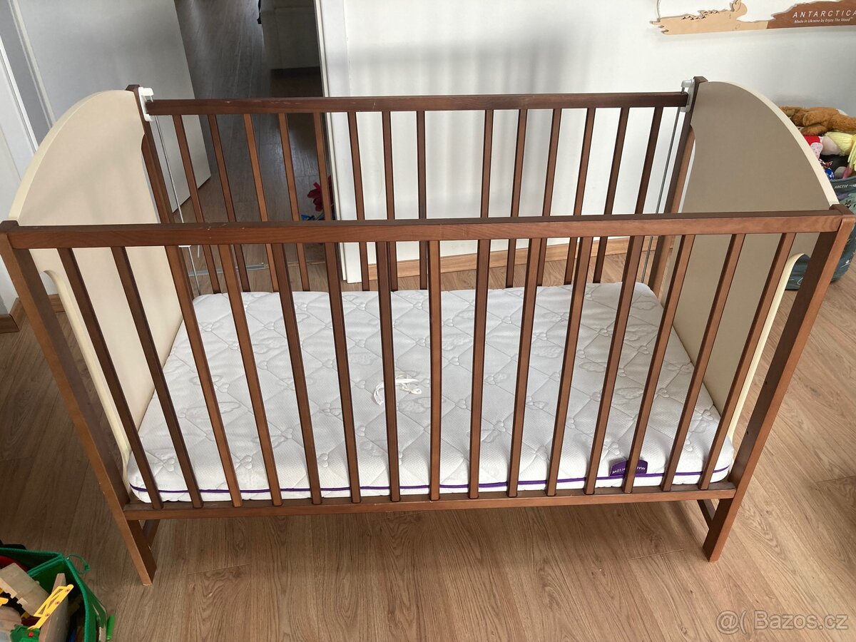 Detska postylka s komodou a prebalovacim pultem - 2