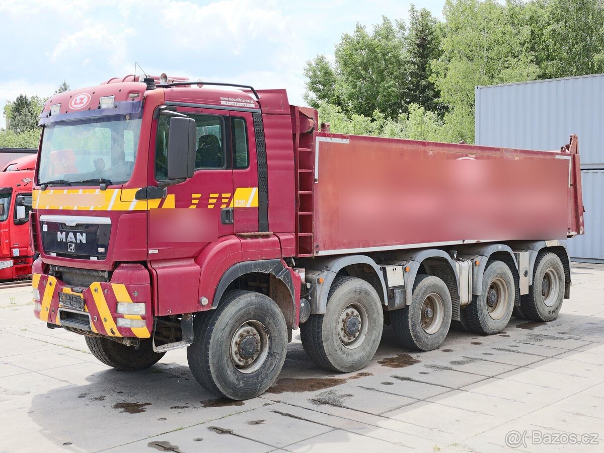 MAN TGS 50.440, 10x8, EURO 5, 32 TUN, HLINÍKOVÝ DUMPER, 32 C - 2