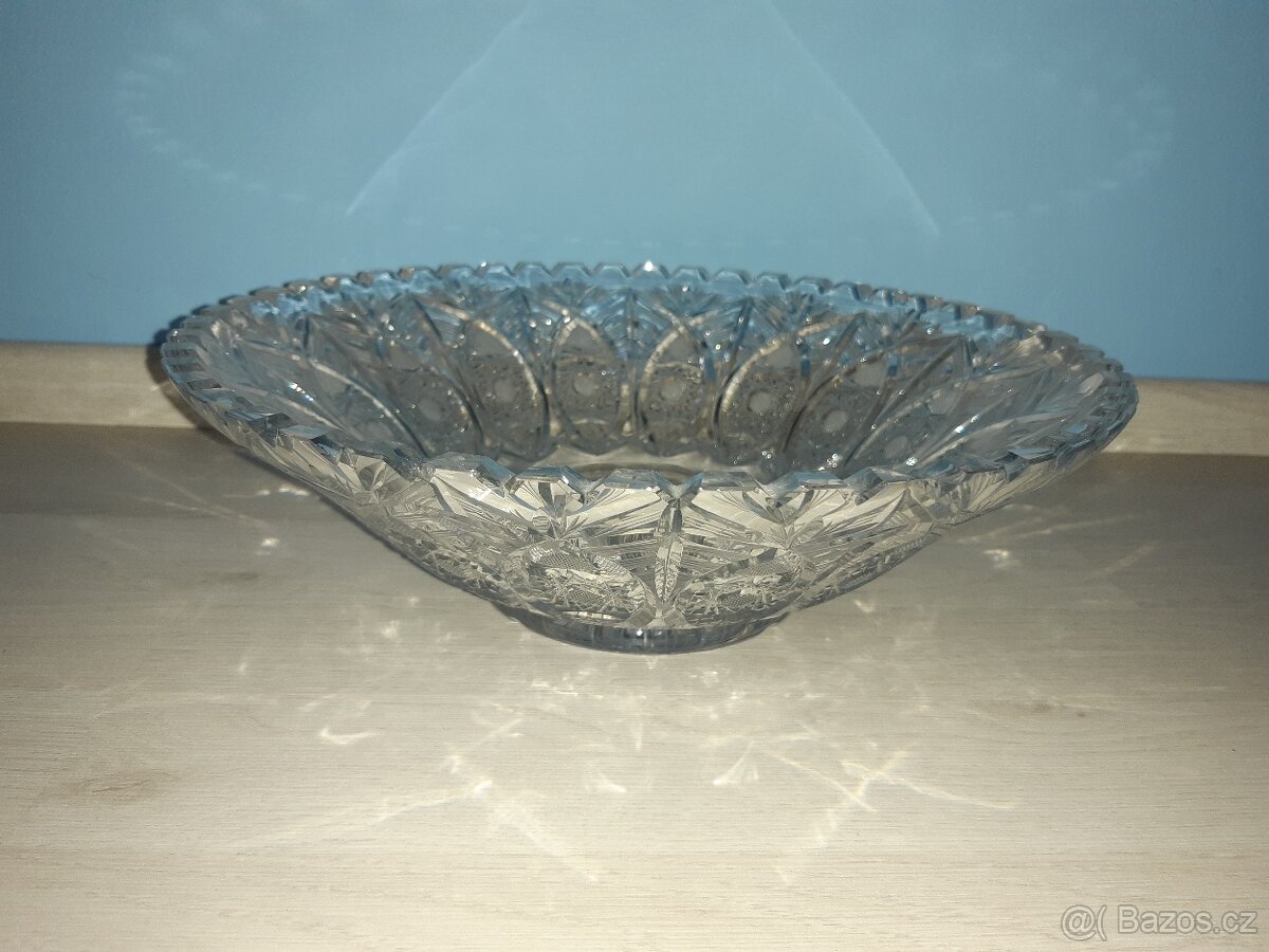 Křišťálová mísa Bohemia - vhodná jako luxusní dárek - 2