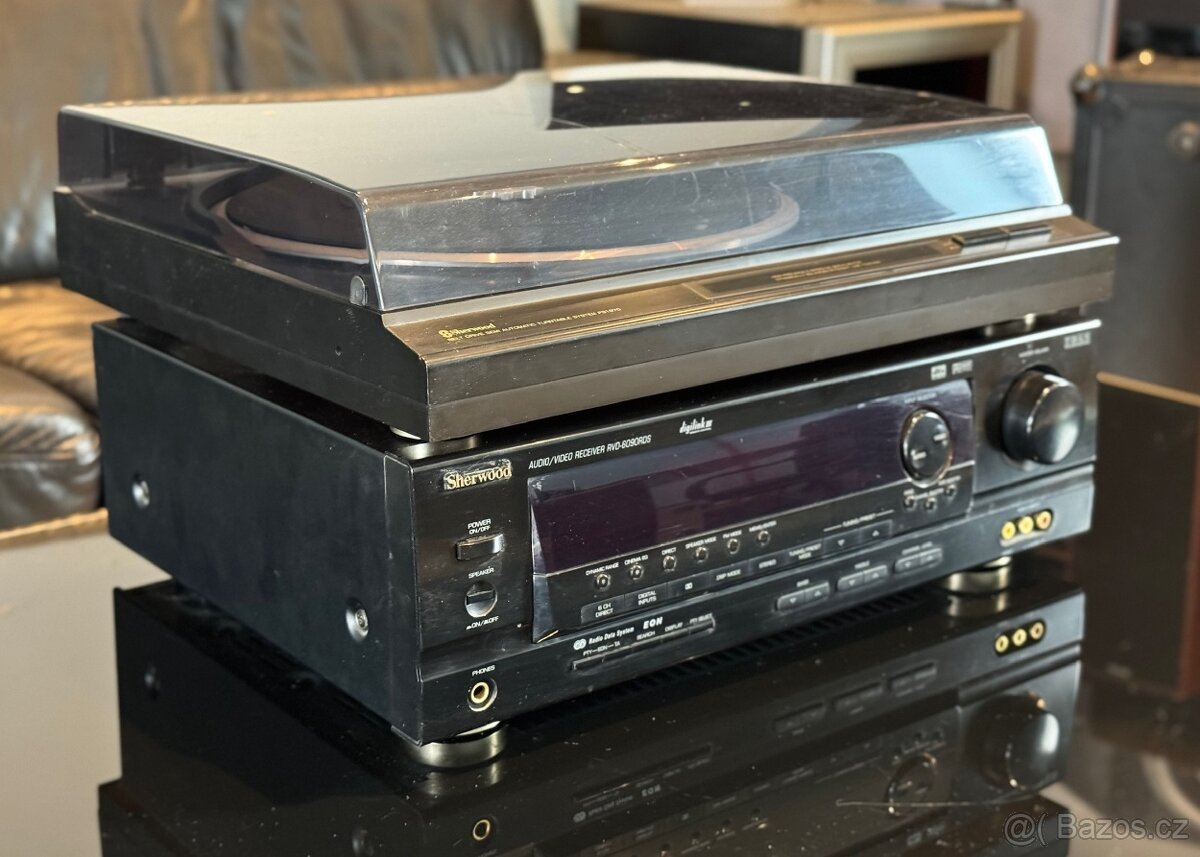 Sherwood RVD-6090RDS zesilovač + gramofon - 2