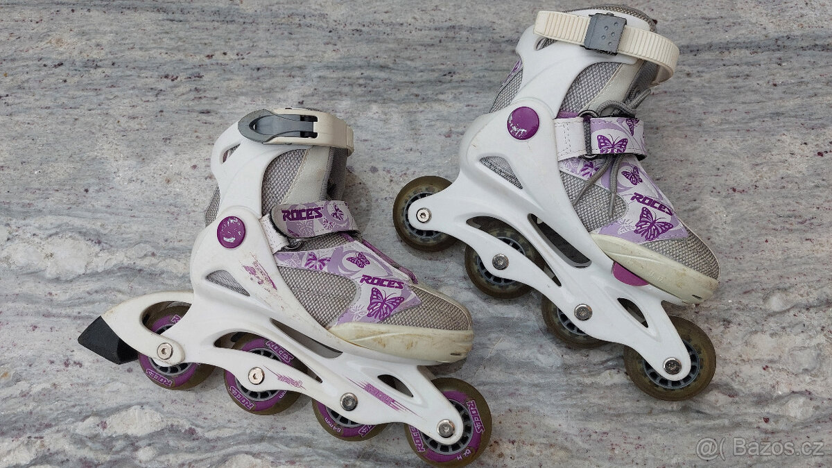 Dětské kolečkové brusle - rostoucí 30-33 - 2
