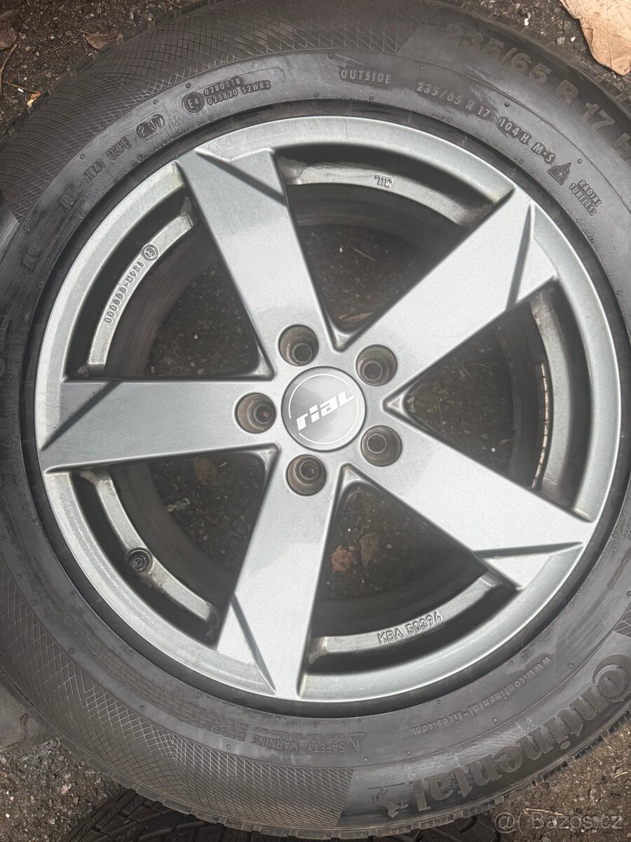 Zimní kola Audi Q5 5x112 235/65 R17 ET38 - 2