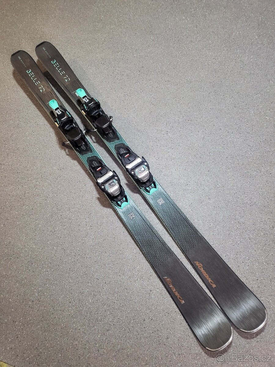 SJEZD. CARV. LYŽE NORDICA BELLE 72 - 144 CM - 2