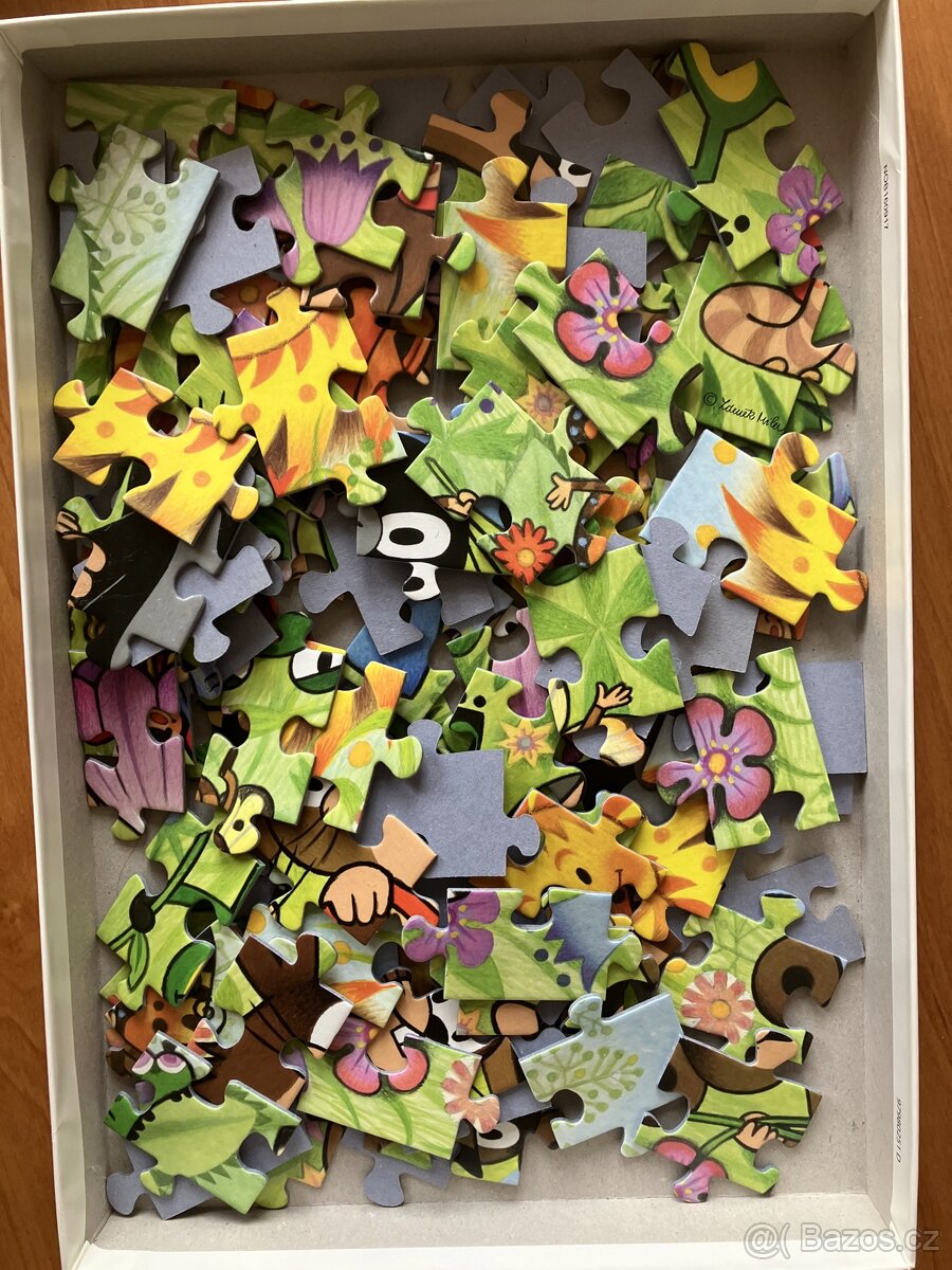 Puzzle Krteček Dino 100XL - 2