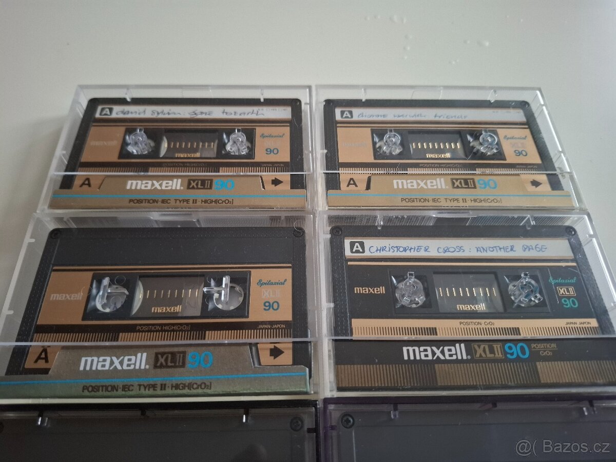 Kazety Maxell XLII a Sony UX-S 7ks - 2