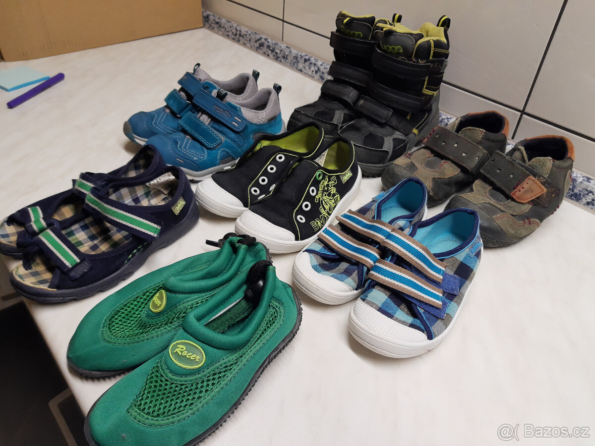 chlapecké boty velikosti 28 - 2