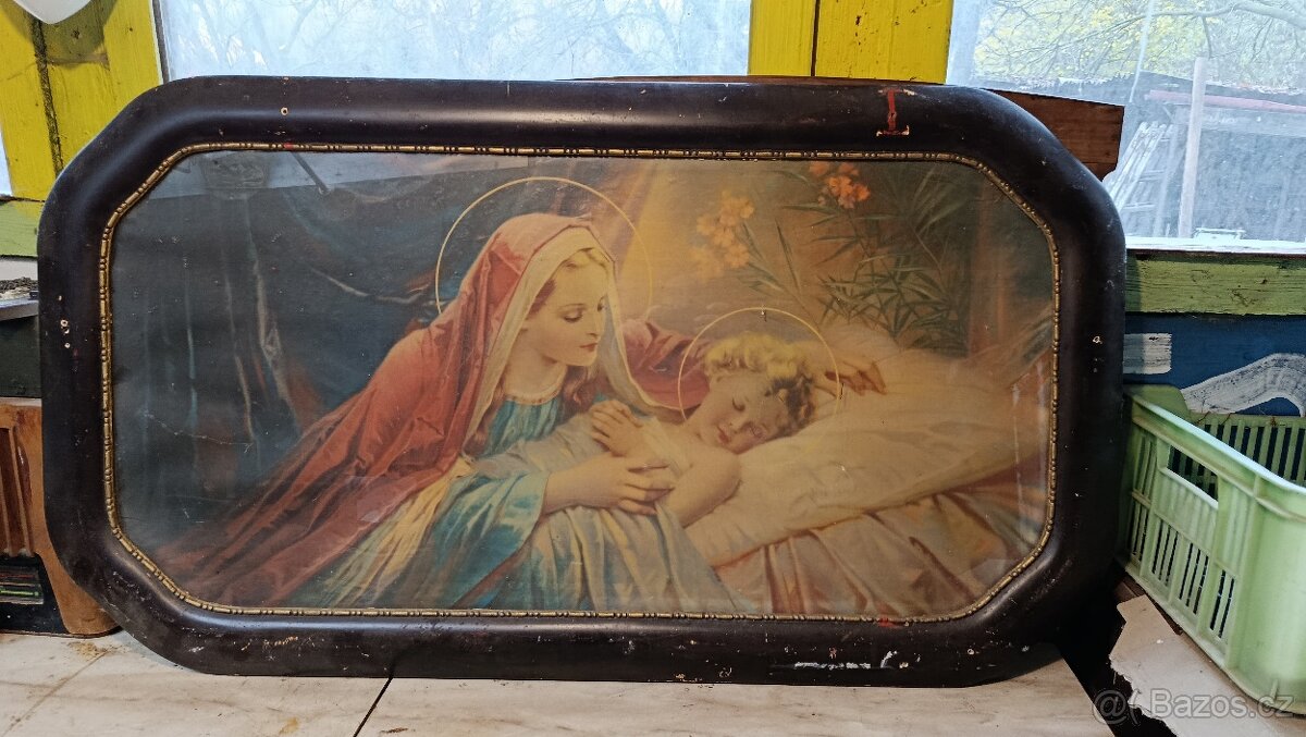 Velký Starý Obraz - Panna Marie s Ježíškem - 2