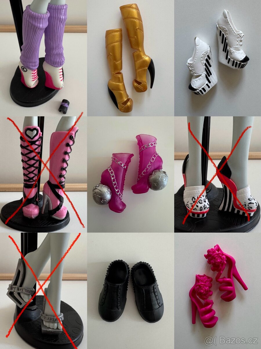 Monster High oblečení a doplňky (různé) - 2