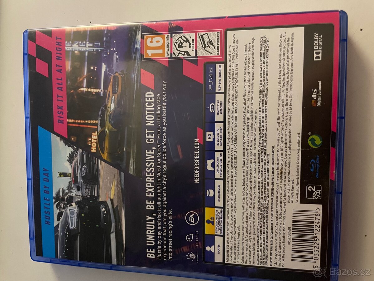 PS4 Hra need for speed heat - 2