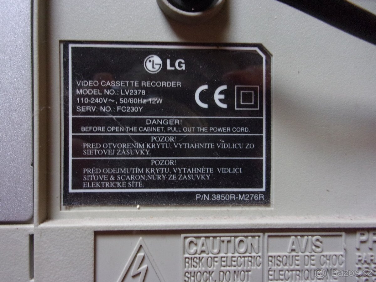 Prodám video LG - 2