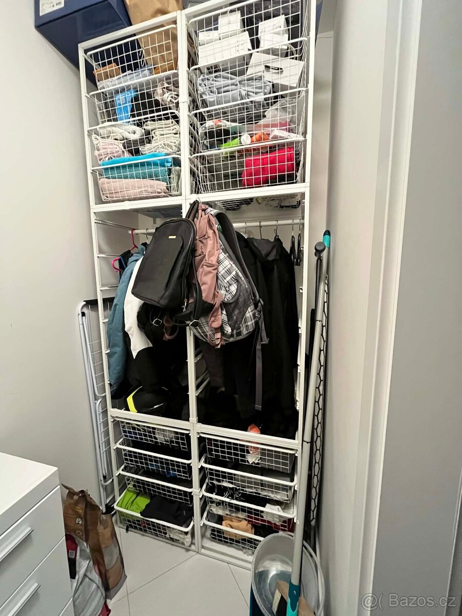 IKEA JONAXEL – modulární šatní systém (6 modulů), bílý - 2