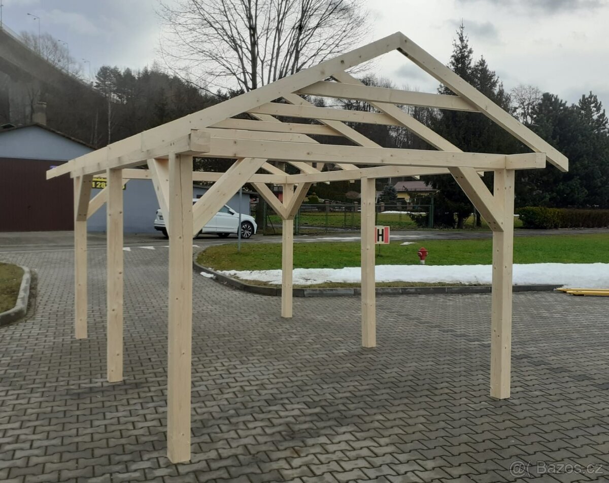 altan - dřevěný přístřešek - 2