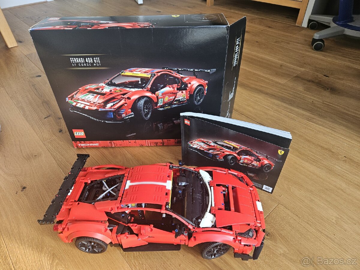 Technic 42125 Ferrari 488 GTE+samolepky - 2