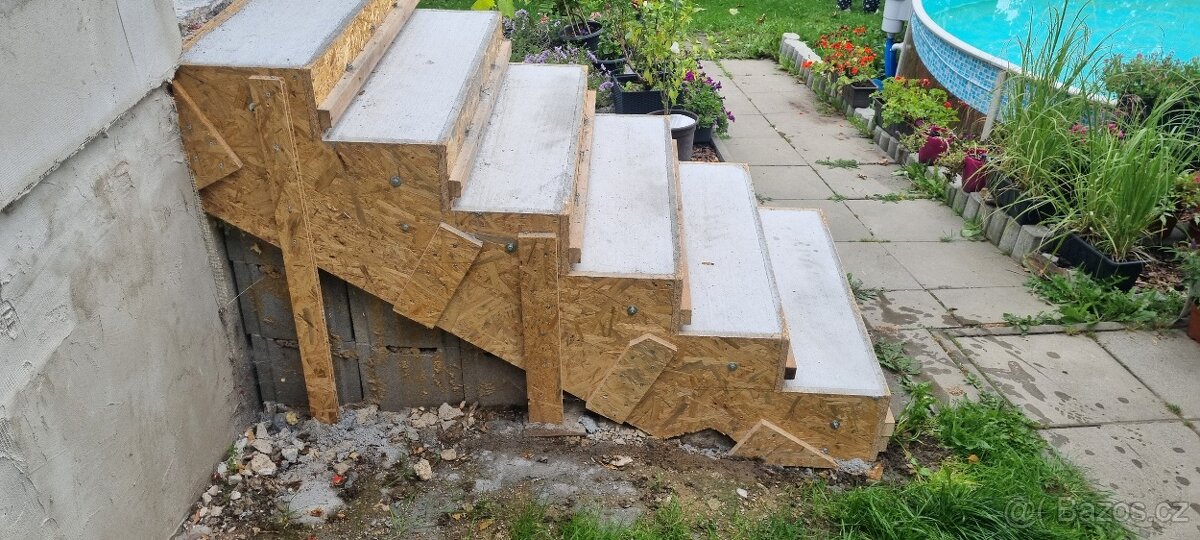Bednění na schody - 2