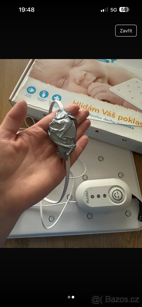 Monitor dechu Nanny Jablotron - 2