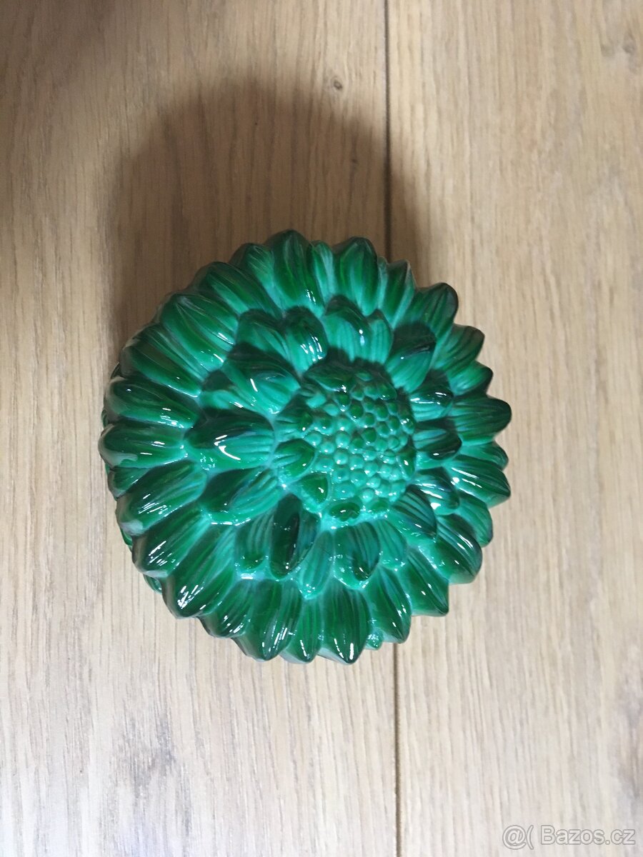 Malachitová dózička - 2