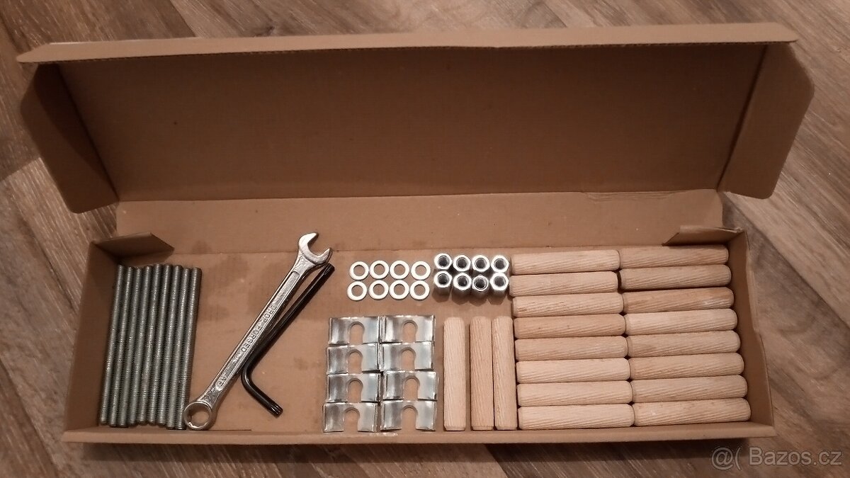 Nova postel masiv bily buk - 2