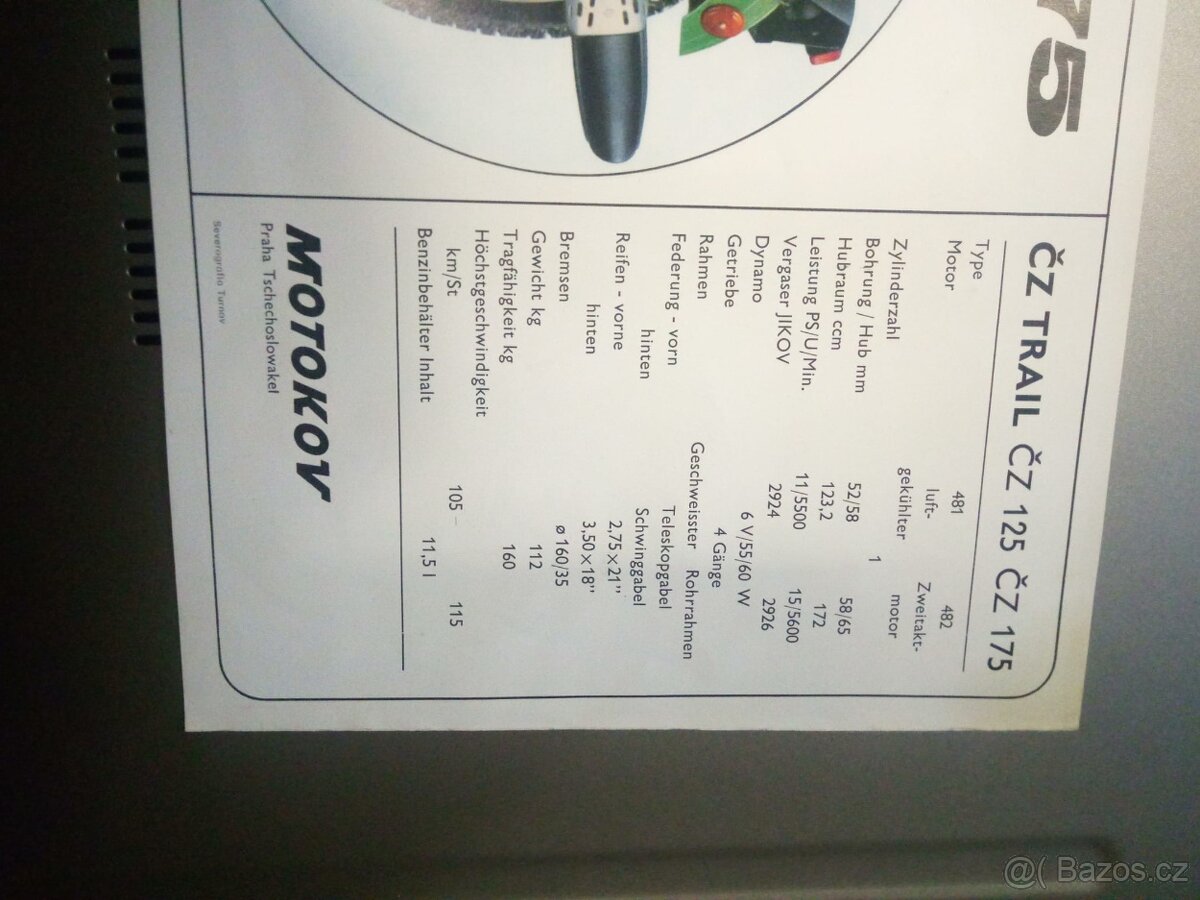 ČZ 175/482 Trail - 2