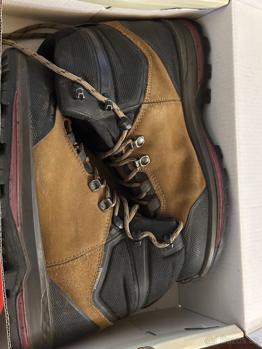 Decathlon turistické kožené boty vel 40 - 2