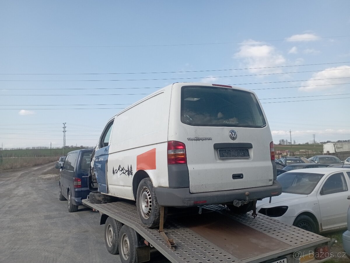 Prodám díly z VW transportér T5 1.9 tdi - 2