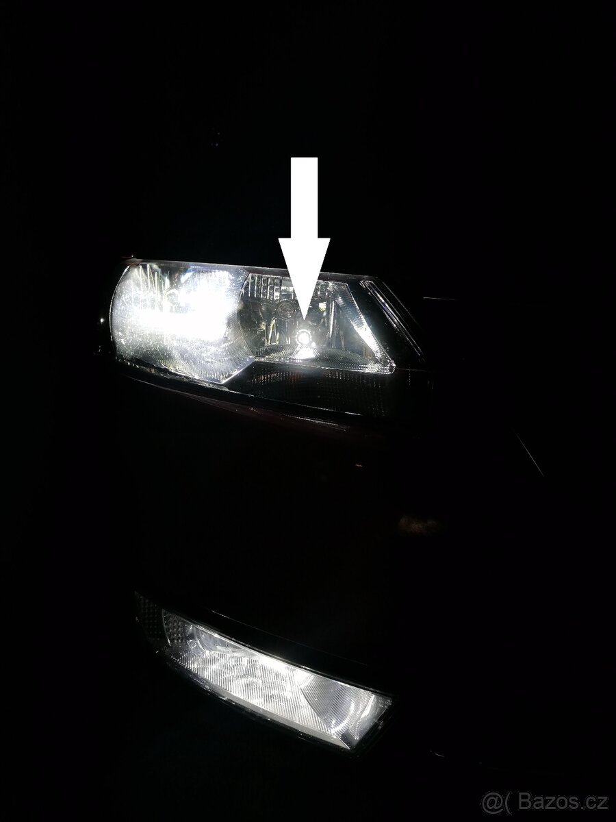 LED T10/W5W – obrysové/řasy Rapid, Octavia 3 atd. - 2