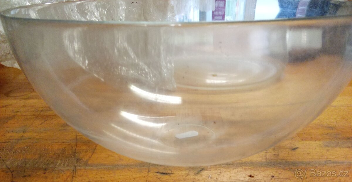 Skleněná mísa velká - 2