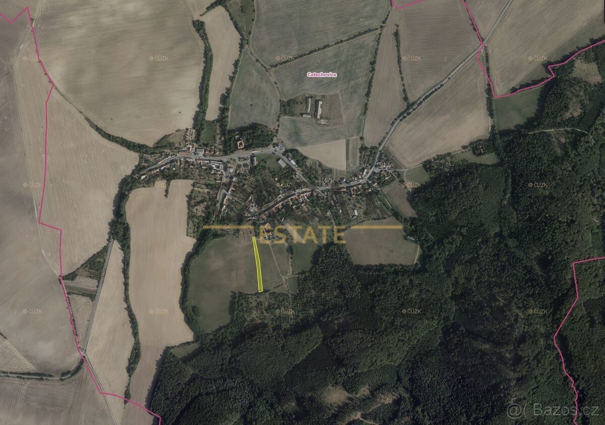 0,2 ha orné půdy v k. ú Cetechovice - 2