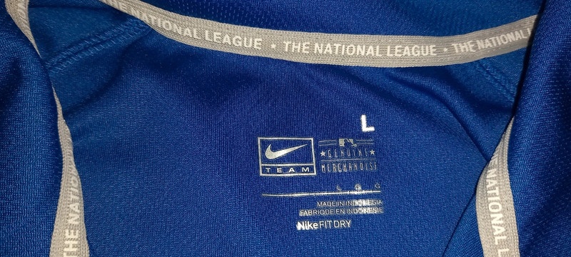 Dres triko s limeckem Nike Chicago Cubs vel. L - 2