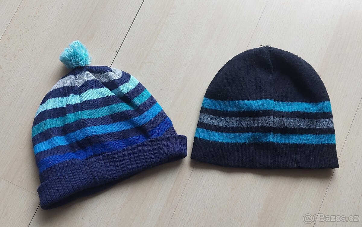 Dětská zimní čepice na věk 5-10let - 2