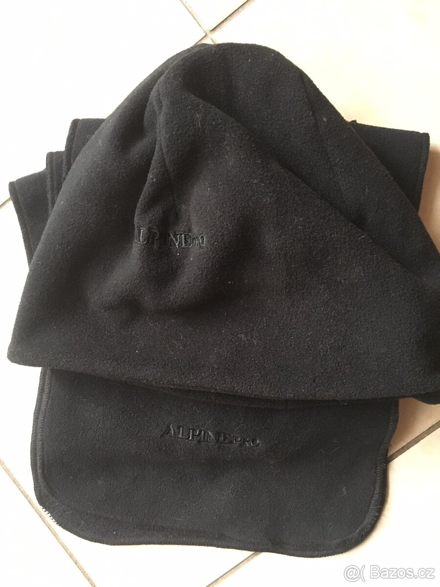 Čepice a šála set AlpinePro, teplá - 2