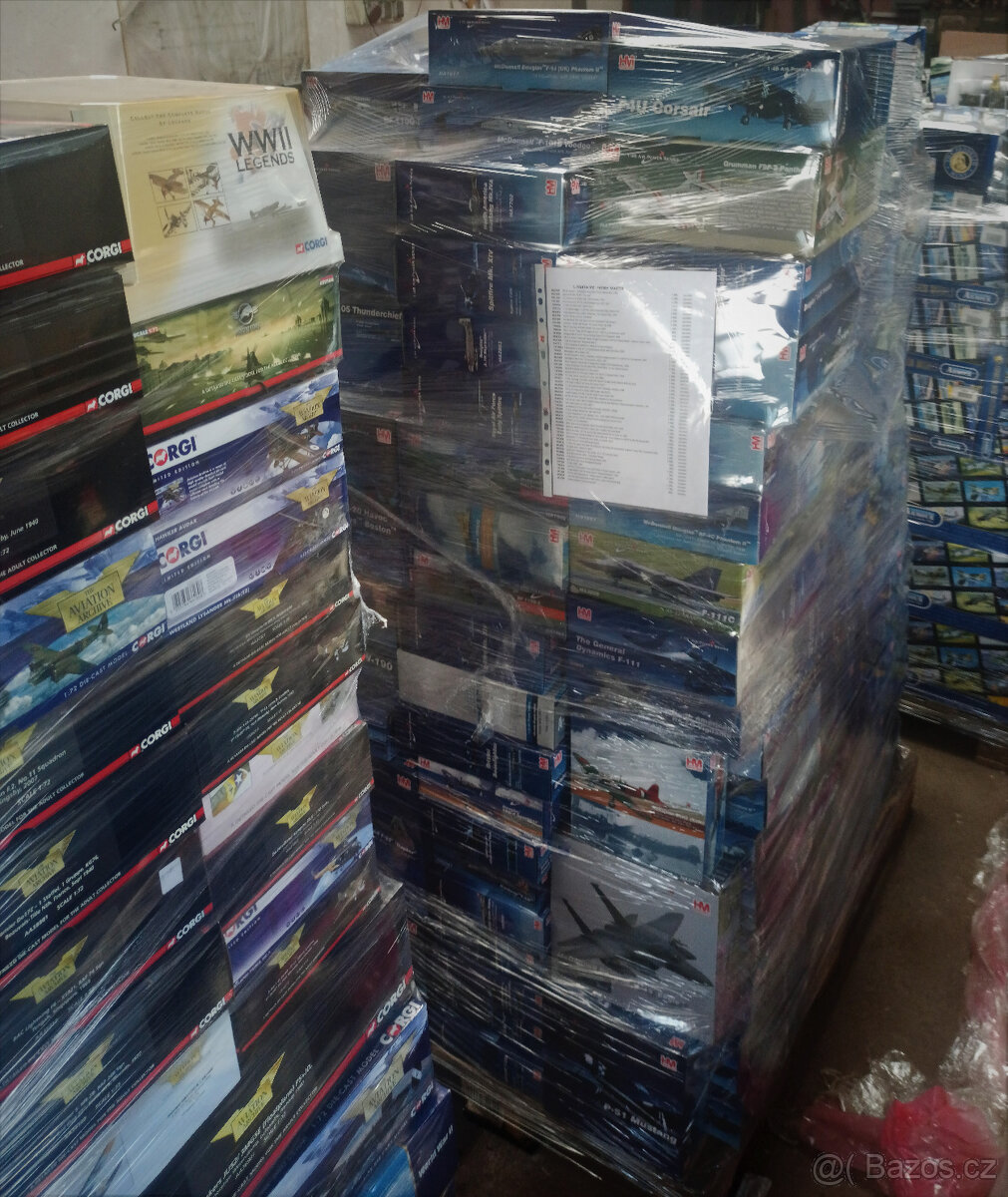 Diecast modely letadel (Hobby Master, Corgi, Franklin Mint) - 2
