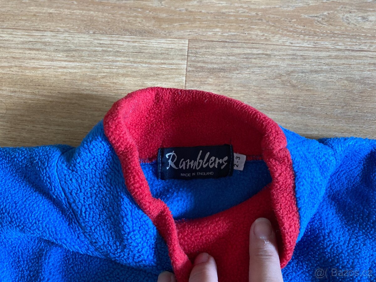 Fleecová mikina LONDON pro věk 2-4 roky - 2