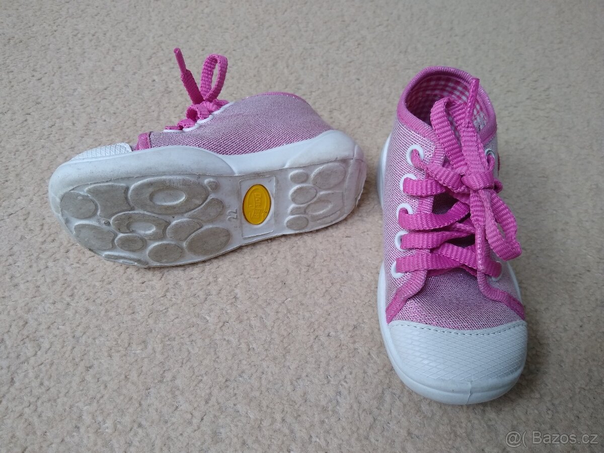 Plátěnky Befado, velikost 22 - 2