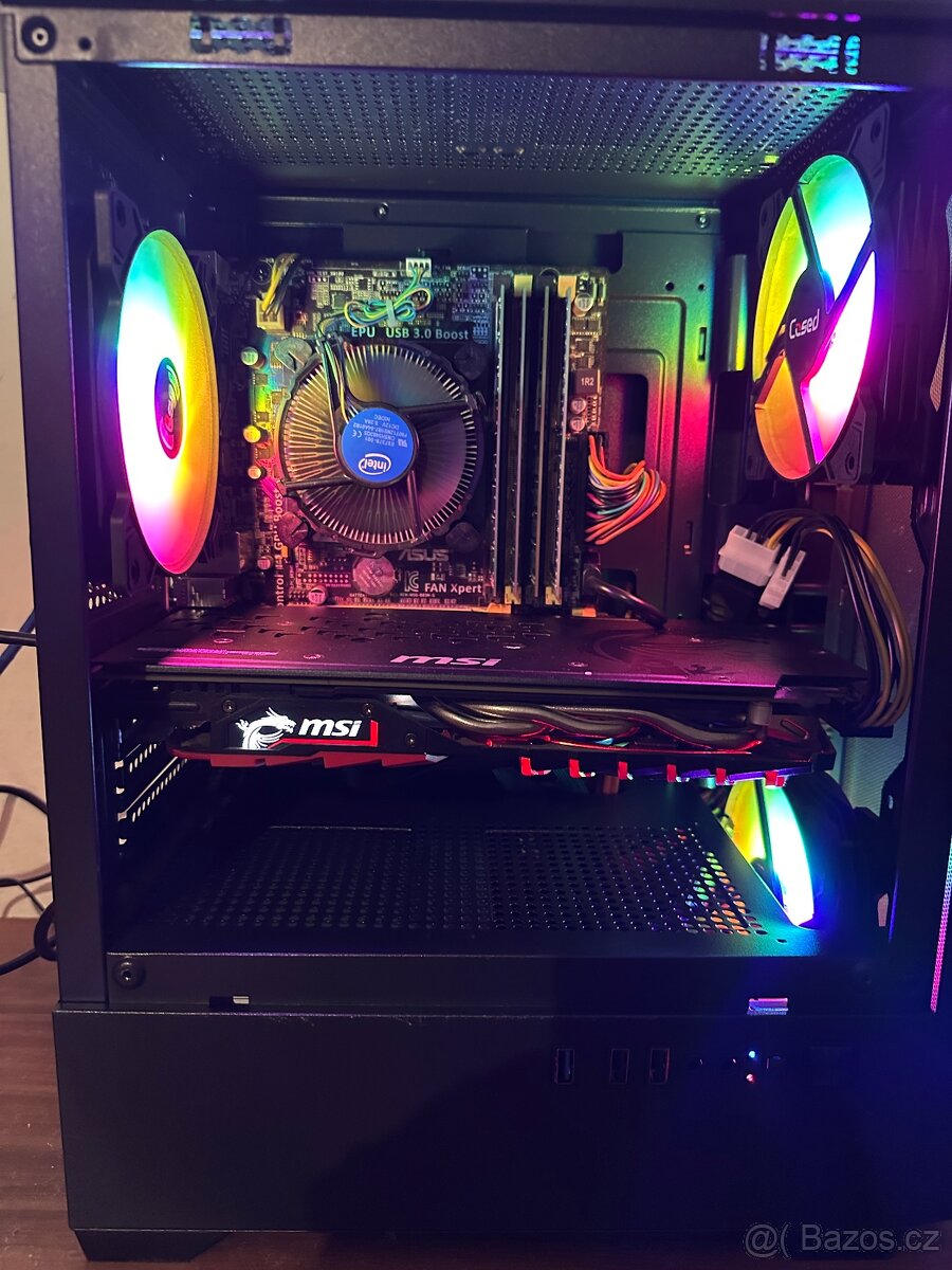 Herní PC- i5 4590 3,30Ghz/RAM 16GB/MSI GTX 1060 3GB/SSD 256 - 2