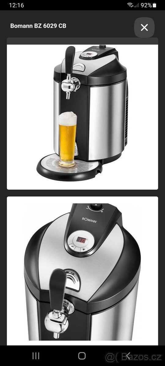 Výčepní zařízení Bomann - 2