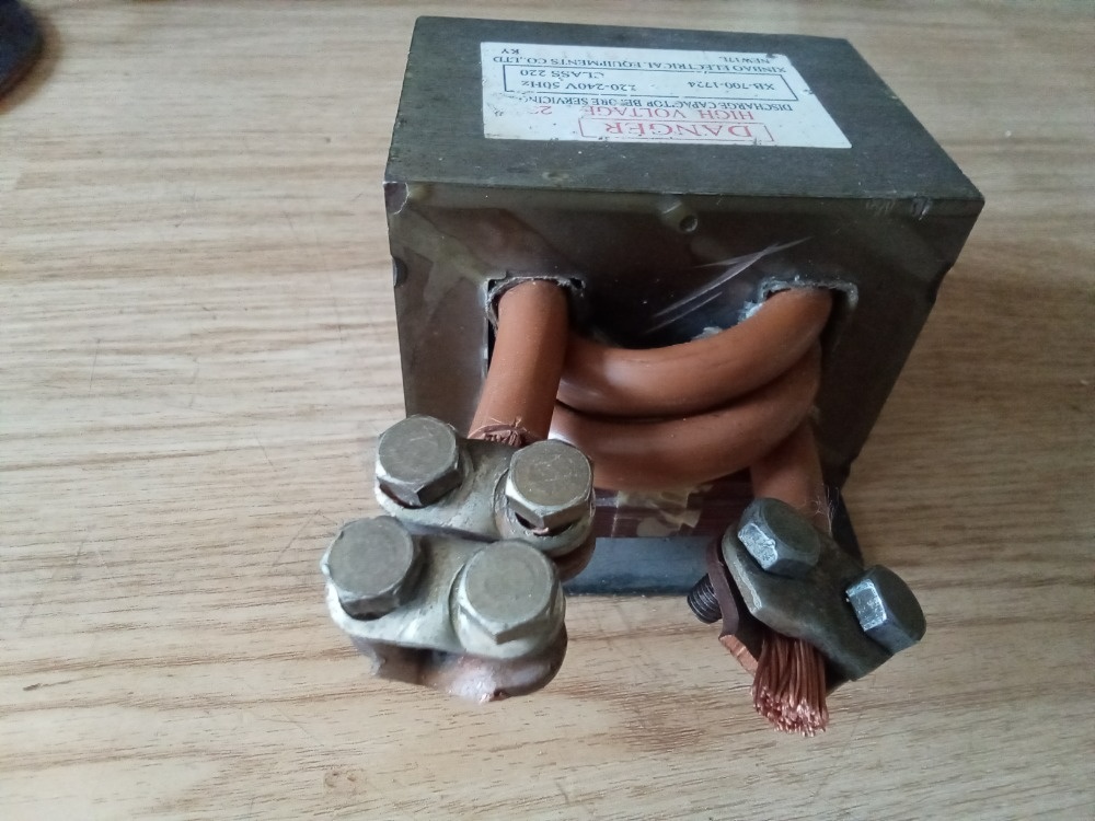 Trafo z mikrovlnky - 2