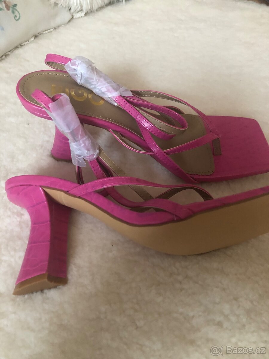 Letní sandalky - EGO Mateo Strappy Low Block - 2